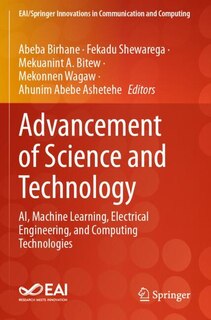 Front cover_Advancement of Science and Technology