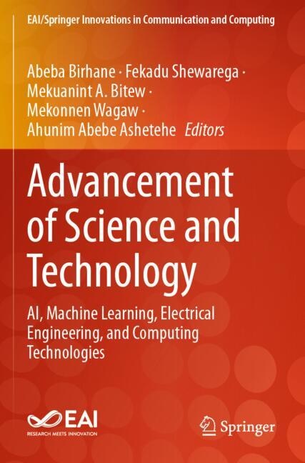 Front cover_Advancement of Science and Technology