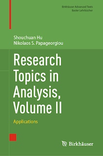 Front cover_Research Topics in Analysis, Volume II