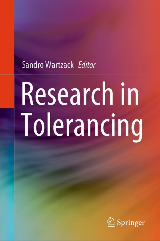 Front cover_Research in Tolerancing