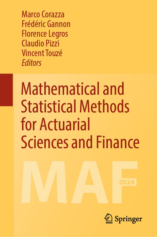 Couverture_Mathematical and Statistical Methods for Actuarial Sciences and Finance