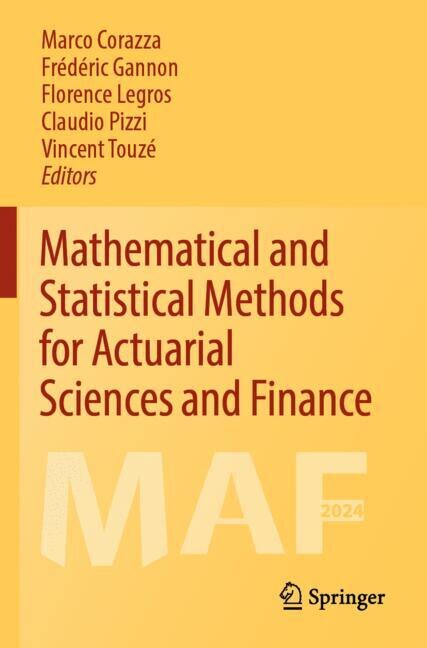 Couverture_Mathematical and Statistical Methods for Actuarial Sciences and Finance