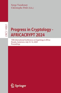 Front cover_Progress in Cryptology - AFRICACRYPT 2024