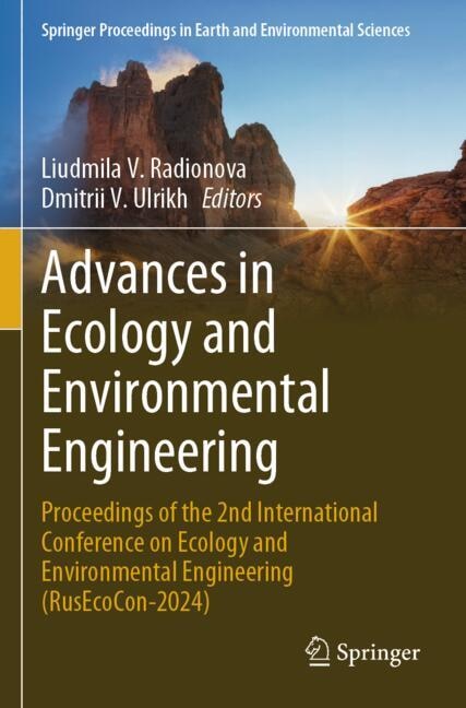 Front cover_Advances in Ecology and Environmental Engineering