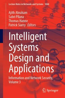 Front cover_Intelligent Systems Design and Applications