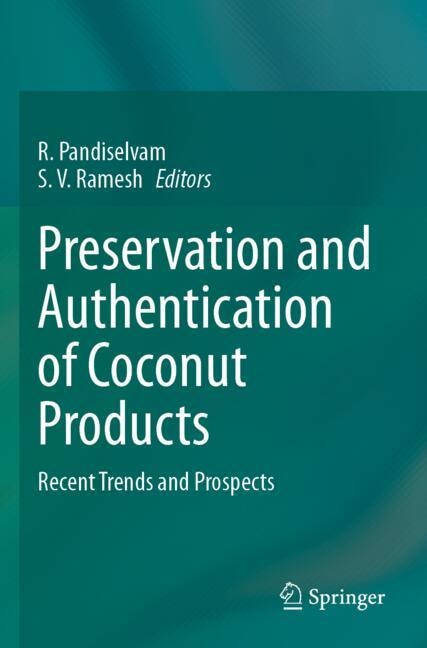 Couverture_Preservation and Authentication of Coconut Products