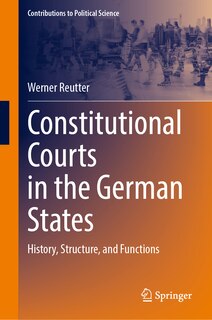 Front cover_Constitutional Courts in the German States
