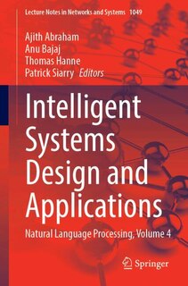 Couverture_Intelligent Systems Design and Applications