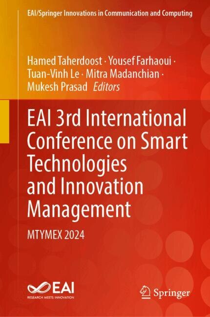 Couverture_Eai 3rd International Conference on Smart Technologies and Innovation Management