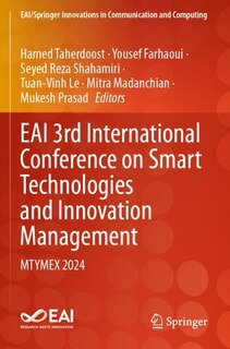 Couverture_EAI 3rd International Conference on Smart Technologies and Innovation Management