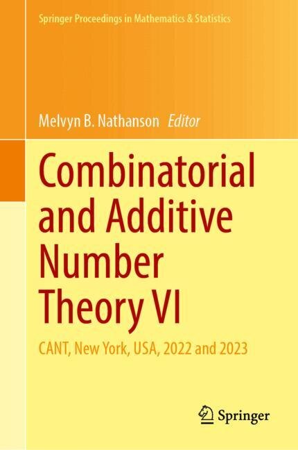 Front cover_Combinatorial and Additive Number Theory VI