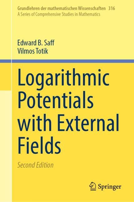 Front cover_Logarithmic Potentials with External Fields