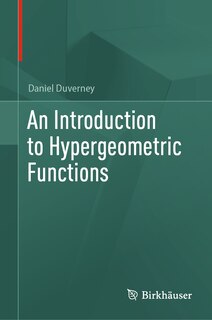 Front cover_An Introduction to Hypergeometric Functions