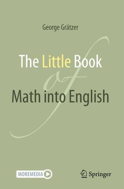 Front cover_The Little Book of Math into English