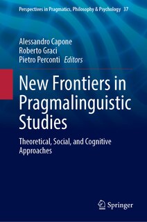 Couverture_New Frontiers in Pragmalinguistic Studies