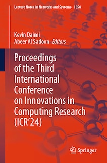 Couverture_Proceedings of the Third International Conference on Innovations in Computing Research (ICR'24