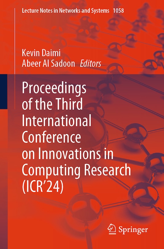 Couverture_Proceedings of the Third International Conference on Innovations in Computing Research (ICR'24