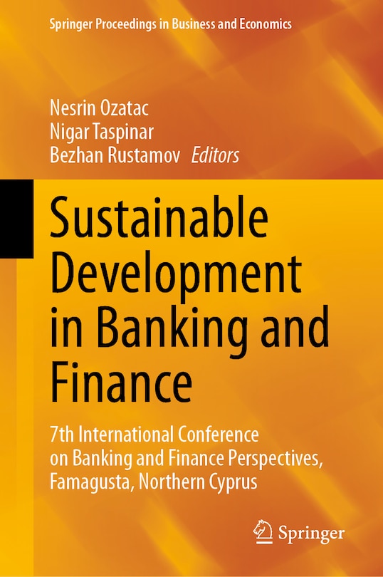 Front cover_Sustainable Development in Banking and Finance