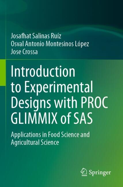 Couverture_Introduction to Experimental Designs with PROC GLIMMIX of SAS