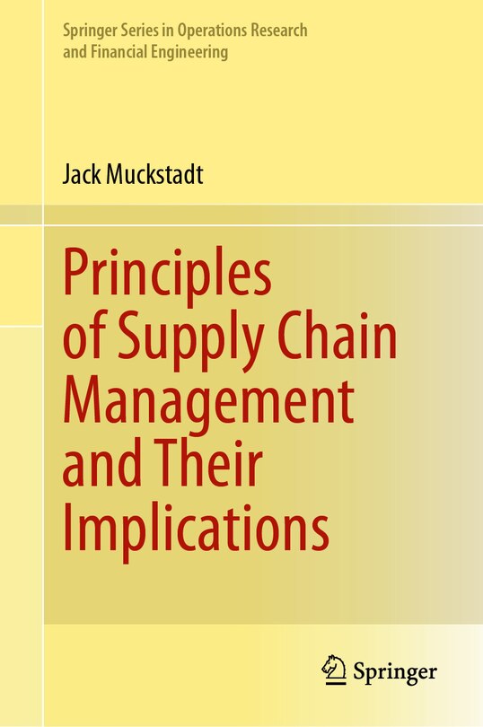 Front cover_Principles of Supply Chain Management and Their Implications