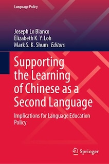 Front cover_Supporting the Learning of Chinese as a Second Language