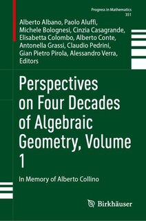 Front cover_Perspectives on Four Decades of Algebraic Geometry, Volume 1