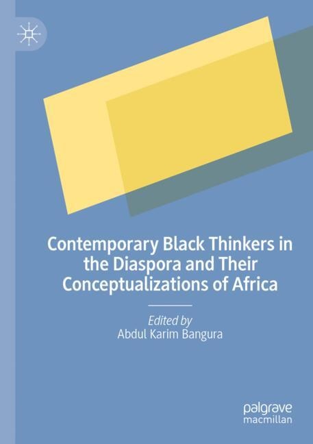 Couverture_Contemporary Black Thinkers in the Diaspora and Their Conceptualizations of Africa