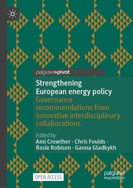 Couverture_Strengthening European energy policy