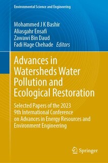 Couverture_Advances in Watersheds Water Pollution and Ecological Restoration
