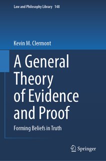 Front cover_A General Theory of Evidence and Proof