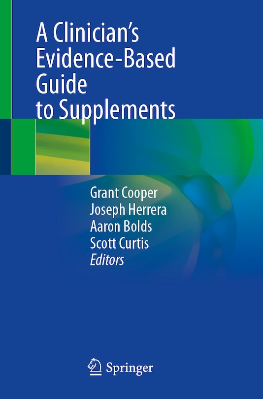 Front cover_A Clinician's Evidence-Based Guide to Supplements