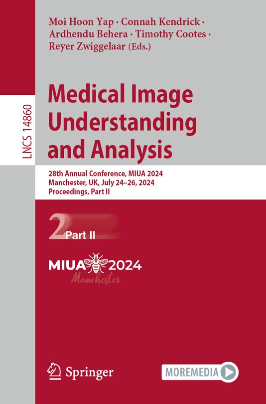 Front cover_Medical Image Understanding and Analysis