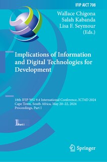Couverture_Implications of Information and Digital Technologies for Development