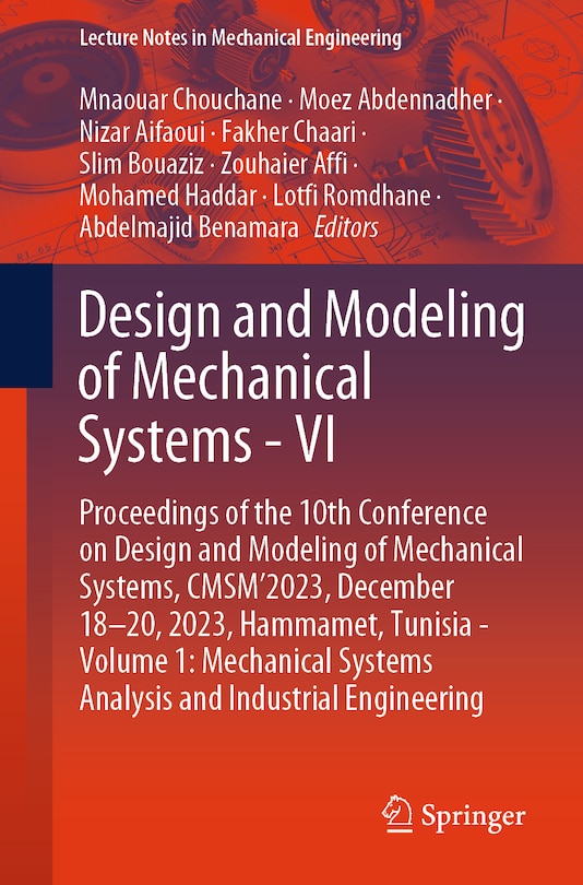 Front cover_Design and Modeling of Mechanical Systems - VI