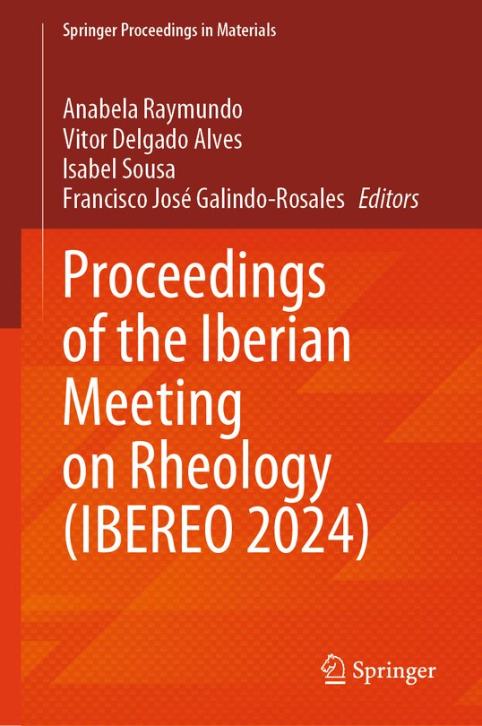 Front cover_Proceedings of the Iberian Meeting on Rheology (IBEREO 2024)