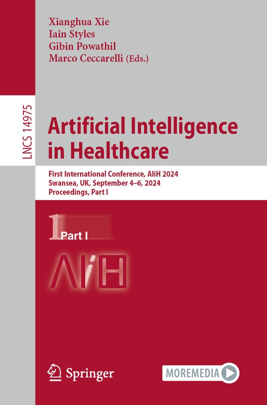 Front cover_Artificial Intelligence in Healthcare