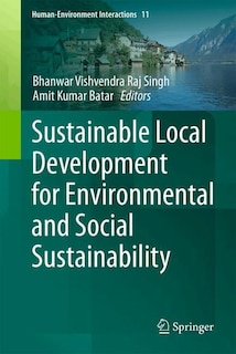 Front cover_Sustainable Local Development for Environmental and Social Sustainability
