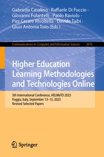 Front cover_Higher Education Learning Methodologies and Technologies Online