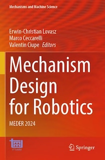 Front cover_Mechanism Design for Robotics