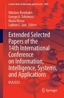 Couverture_Extended Selected Papers of the 14th International Conference on Information, Intelligence, Systems, and Applications