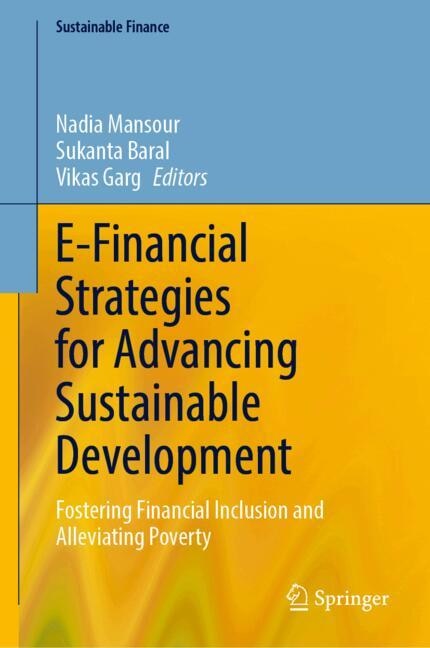 Front cover_E-Financial Strategies for Advancing Sustainable Development