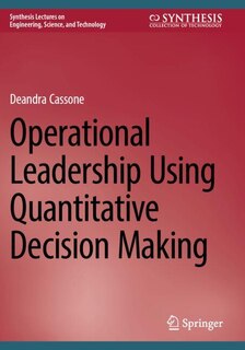 Couverture_Operational Leadership Using Quantitative Decision Making