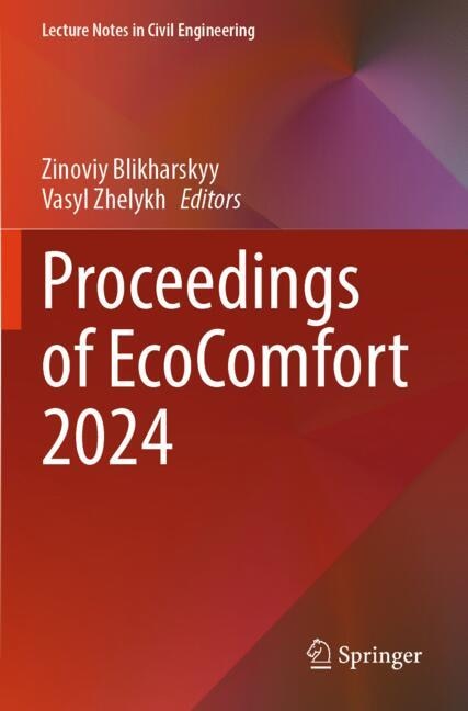 Front cover_Proceedings of EcoComfort 2024