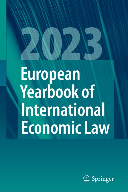 Couverture_European Yearbook of International Economic Law 2023