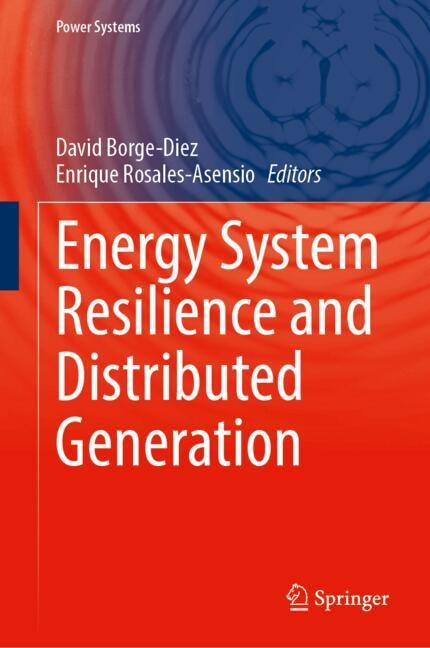 Couverture_Energy System Resilience and Distributed Generation