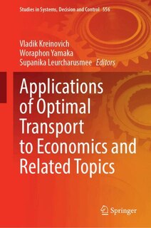 Couverture_Applications of Optimal Transport to Economics and Related Topics