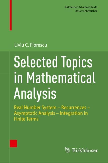 Front cover_Selected Topics in Mathematical Analysis