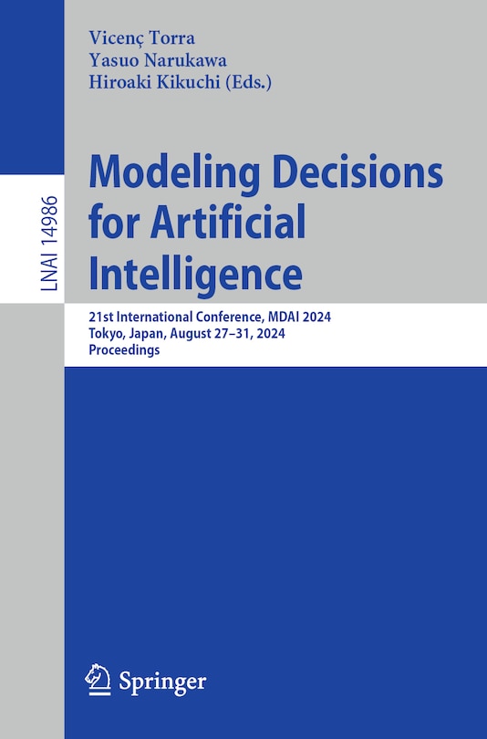 Couverture_Modeling Decisions for Artificial Intelligence