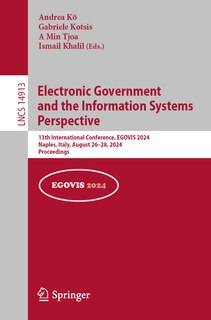 Front cover_Electronic Government and the Information Systems Perspective