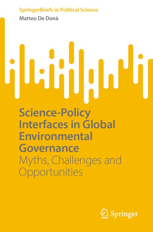 Couverture_Science-policy Interfaces in Global Environmental Governance